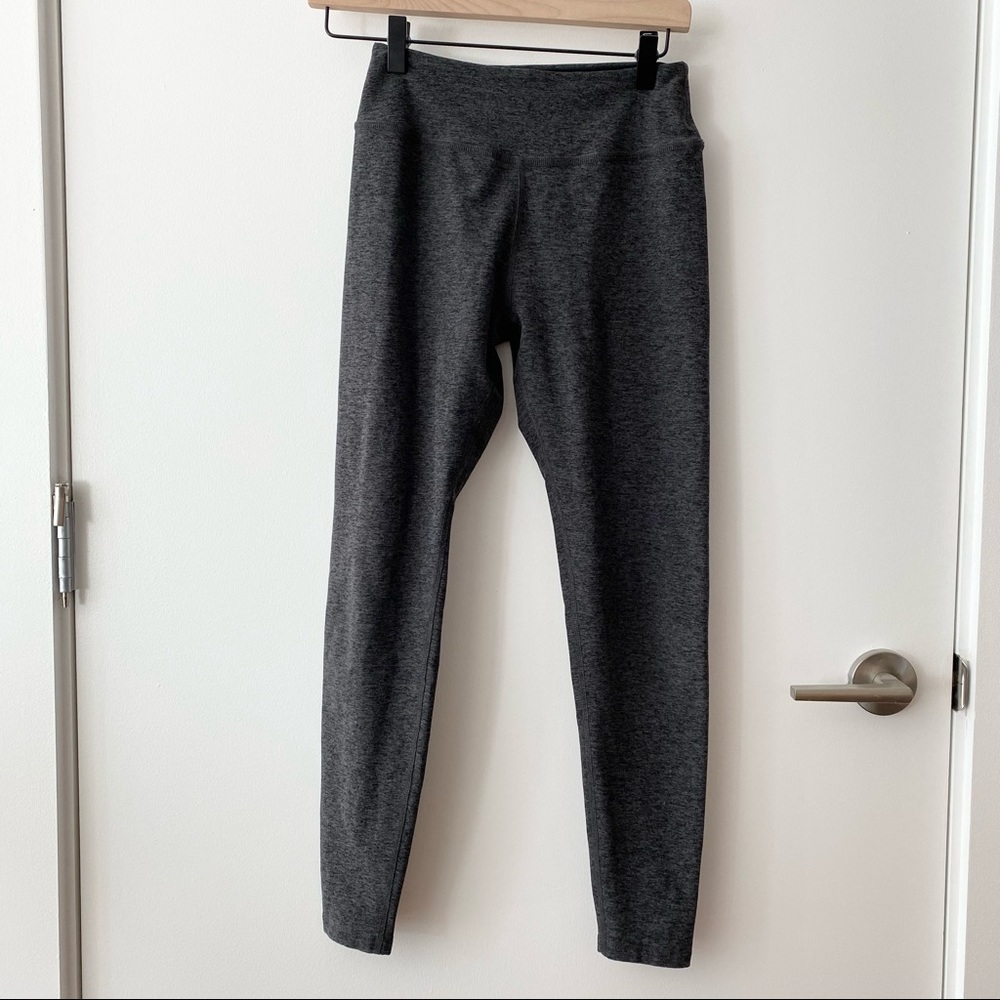 Beyond Yoga Cross It Back Leggings - charcoal/black